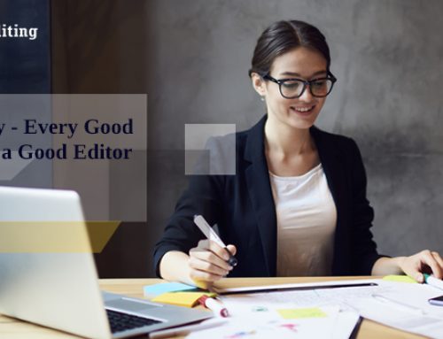 It’s Mandatory – Every Good E-Book Needs a Good Editor